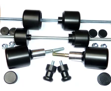 SUZUKI GSXS 1000 2021-2024 CRASH PROTECTION KIT SLIDERS KNOBS PUCKS OGGYS PADS