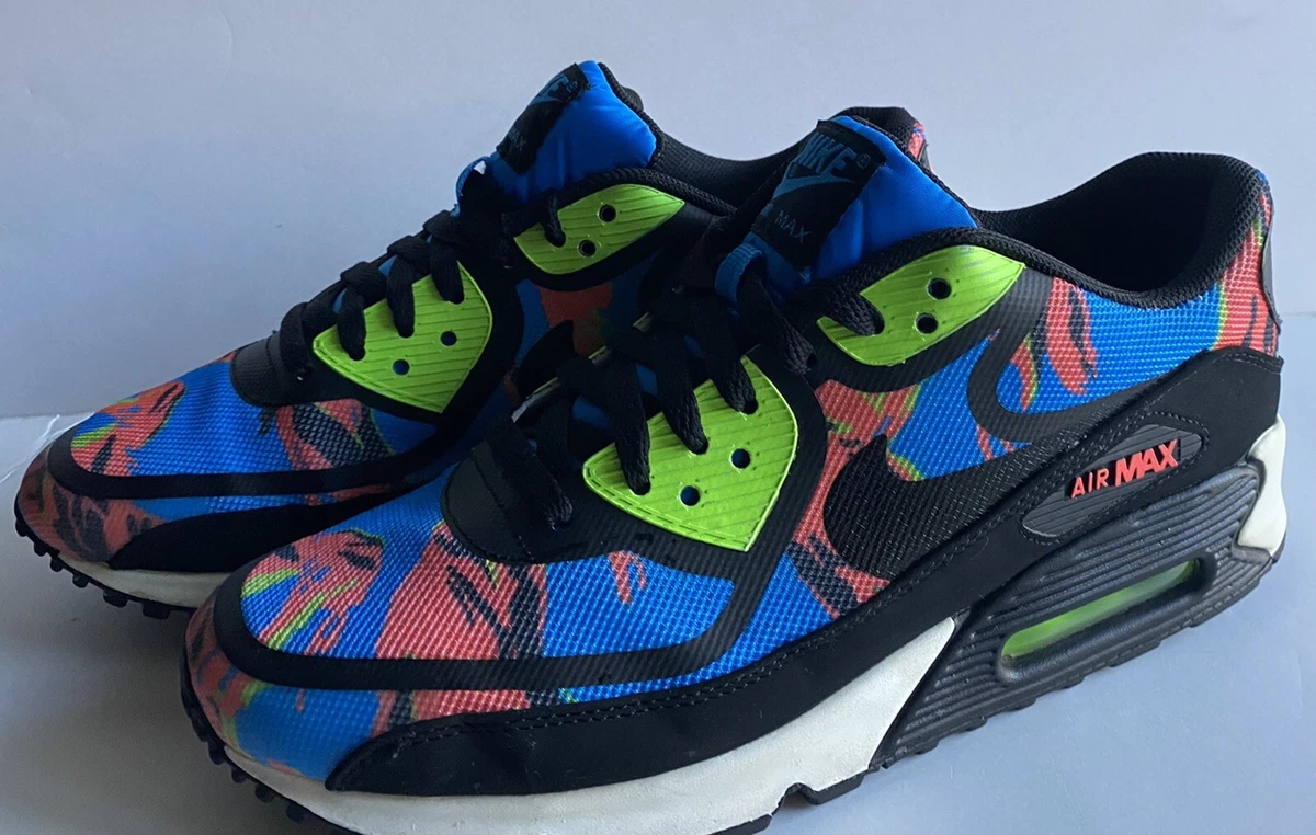 Zich voorstellen Verkoper zonnebloem NIKE AIR MAX 90 PREMIUM TAPE MULTICOLOR CAMO 599249-403 MNS SZ 9 FITS WMNS  10.5 | eBay