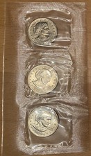 USA: Susan B. Anthony Dollar 1979, Mint D + P + S, uncirculated
