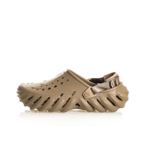 Grüne Crocs Herren-Sandalen