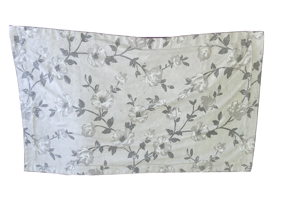 Funda de almohada Southern Living tamaño king gris floral dillards exclusiva  Foto 2 de 4