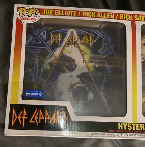 Funko Pop! Portada del álbum de lujo: Def Leppard - Hysteria - Exclusivo de Walmart (4) - Imagen 2 de 8
