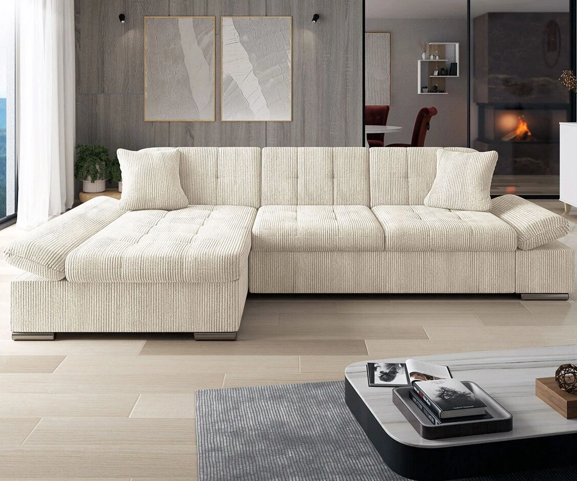 Couch mit Schlaffunktion und Bettkasten online kaufen