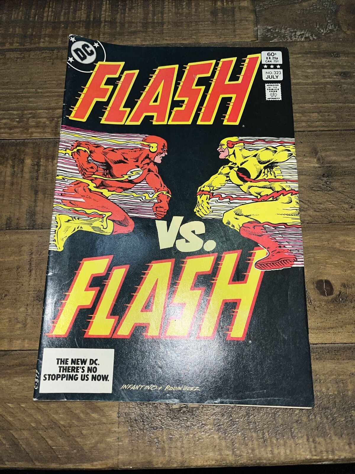 FLASH #323 -DC COMICS Reverse Flash Appearance