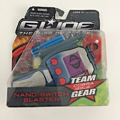 G.I. Joe Rise Of Cobra Nano Switch Blaster Team Gear Dog Tag 2009 Hasbro Toy