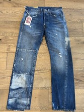 NWT Levi's Big E 501xx Hidden rivets Vintage Selvedge Jeans 34 x 34 w/ Letter