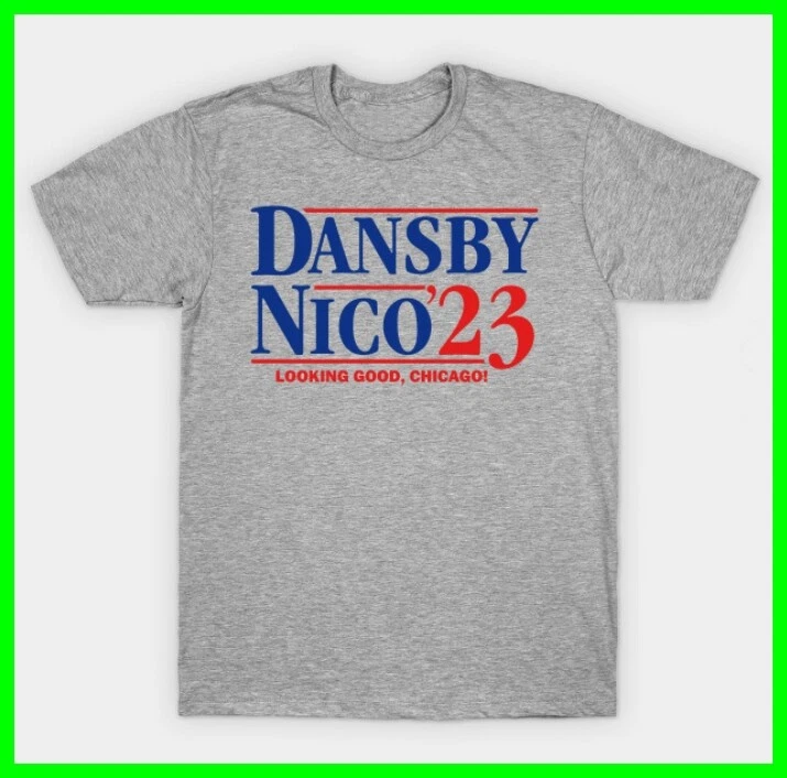 Dansby Swanson Nico Hoerner T-Shirt Chicago Cubs Baseball Jersey Shirt 2023