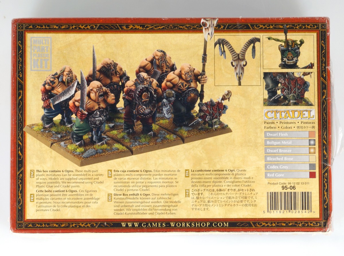 Warhammer Ogors ミニチュアセット GAMES WORKSHOP 95-06 KIT OGRES OGROS OGER OGRI WARHAMMER FANTASY