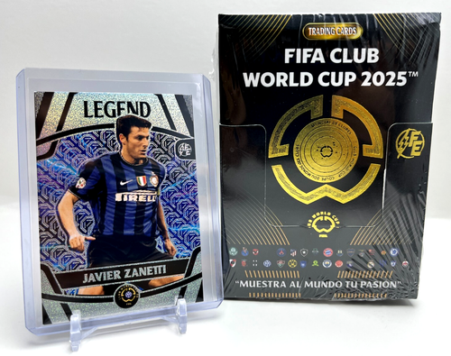 2025 BOX FIFA CLUB WORLD CUP FE + JAVIER ZANETTI Legend Card Foil - 第 1/1 張圖片