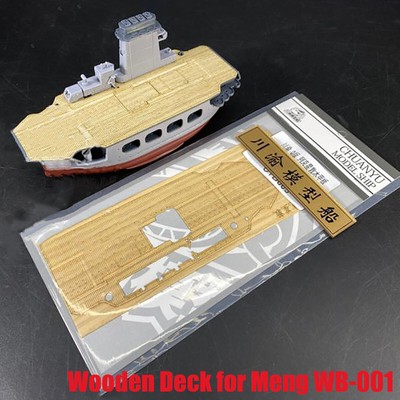 For Meng WB-001 Lexington Q Edition Model Wooden Deck Warship Builder Model Kit