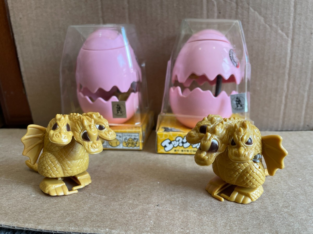 Egg Hatching Baby Ghidorah Godzilla Enemy Windup Monsters (2
