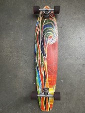GLOBE STAINGLASS LONGBOARD SKATEBOARD DECK 42 3/4” Independent Trucks Sector-9 W