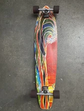 GLOBE STAINGLASS LONGBOARD SKATEBOARD DECK 42 3/4” Independent Trucks Sector-9 W
