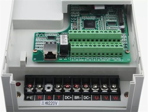 ISO30 380V 7,5 KW ATC Cambia utensili motore mandrino raffreddato ad aria + inverter VFD 5,5 KW - Foto 3 di 11