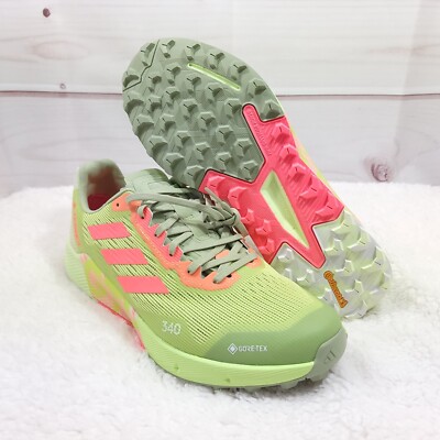 Size 10 - Adidas Terrex Agravic 2.0 GTX Pulse Lime Turbo for  display picture 2