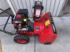 power s-mart  Electric Start Self Propelled Gas Snow Blower 18