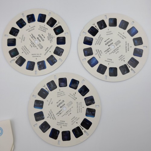 Lot of Sawyers View Master Reels Bermuda Acapulco Honolulu Waikiki Booklets - Picture 5 of 6