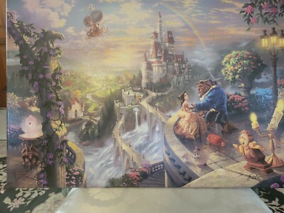 Thomas Kinkade Disney Beauty And The Beast