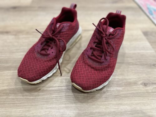 Nike Air Max Motion Maroon Wine Red Athletic Shoes 844895-660 Women's Size 10 - Picture 2 of 8