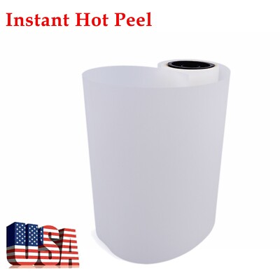 DTF Film 31.5'' x 328ft DTF Transfer Film Premium Roll Hot Peel Double Sided