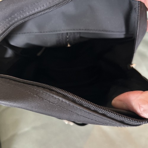 Esprit Black Backpack Purse EUC - Picture 6 of 8