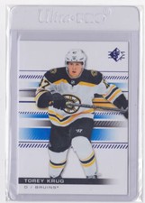 2019-20 UPPER DECK SP HOCKEY BLUE BASE PARALLEL TOREY KRUG #26 BOSTON BRUINS