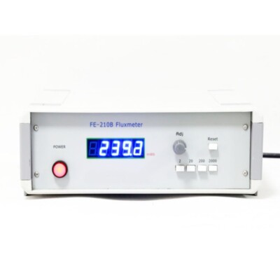 Fe-210b Low Drift Fluxmeter Flux Density Measuring Instrument Magnetic Fluxmeter