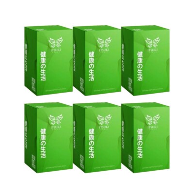 [Japan Made] 6 Packs Itsuki Kenko Detox Foot Patch Body Cleansing Toxin Healing