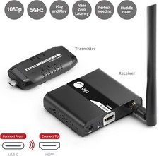 SIIG Type-C Wireless Extender Kit Full HD 108...