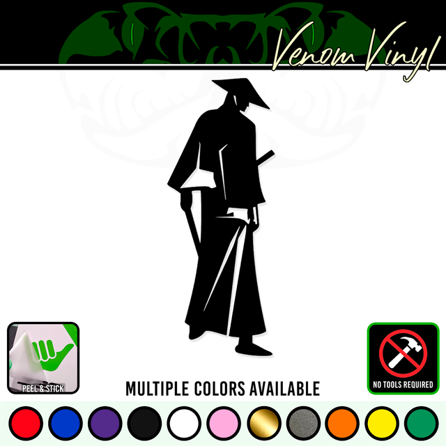 Samurai Vinyl Decal Sticker Japanese Japan JDM Anime eBay