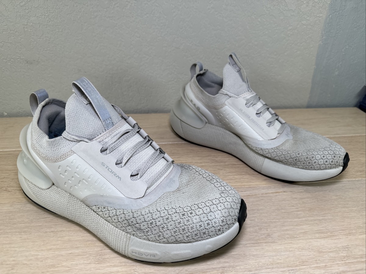 Under Armour HOVR Phantom 3 Running Shoes UA Triple White Mens Size 11 Under Armour HOVR Phantom 3 SE  main image 3