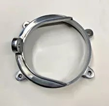 Polished Aluminum Belt Drive Alternator Cover for Harley Nose Cone Shovel & Evo