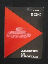 Fiat-Ansaldo M 13/40 Armour in Profile 14 - 12 pages, Color Profiles