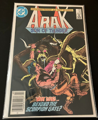 Arak Son of Thunder #42 Beyond The Scorpion Gate - 1985 DC - Bagged & Boarded