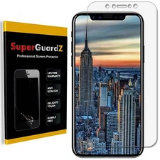 SuperGuardZ® Clear FULL COVER Screen Protector Shield Guard Armor For iPhone X