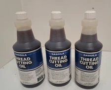 Gasoila Dark Thread Cutting Oil 1Quart/32Oz Squeeze Bottle Lot of 3