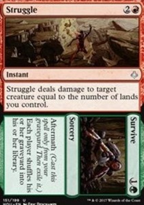 Struggle // Survive - Foil x1 - Hour of Devastation - NM-Mint, English - Hour of