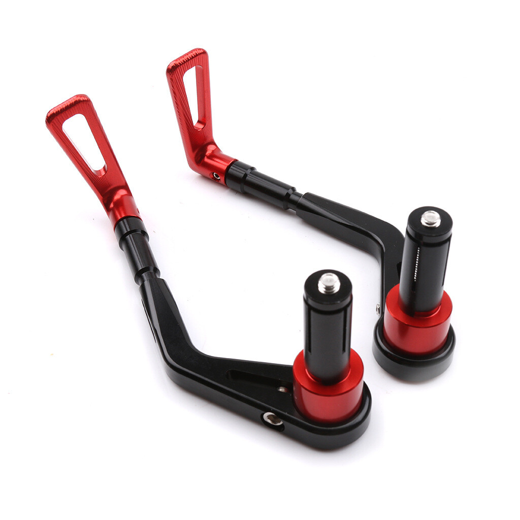 Universal Fit For motor BarEnd BrakeClutch Lever Guard Protector Adjustable Gold