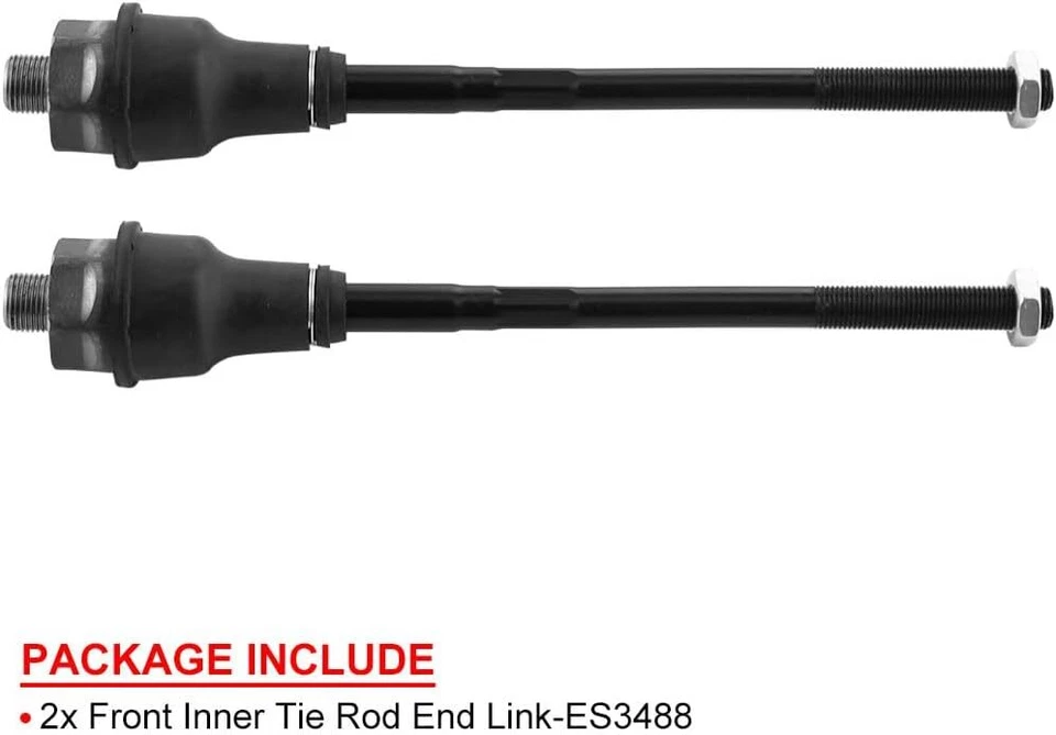 4Pc Front Inner and Outer Tie Rod Ends for Silverado Sierra 1500 Tahoe Yukon Foto 3 de 4