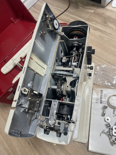 Bernina Record 831 (similiar To 830) HEAVY DUTY Sewing Machine TESTED Works #4 - Picture 4 of 11