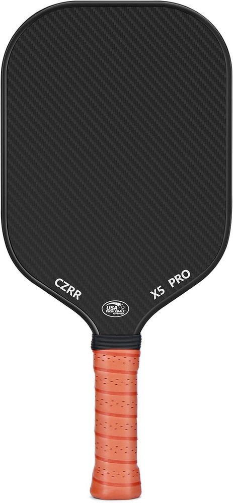 USA Approved 3K Raw Carbon Fiber Pickleball Paddle - CFS Surface