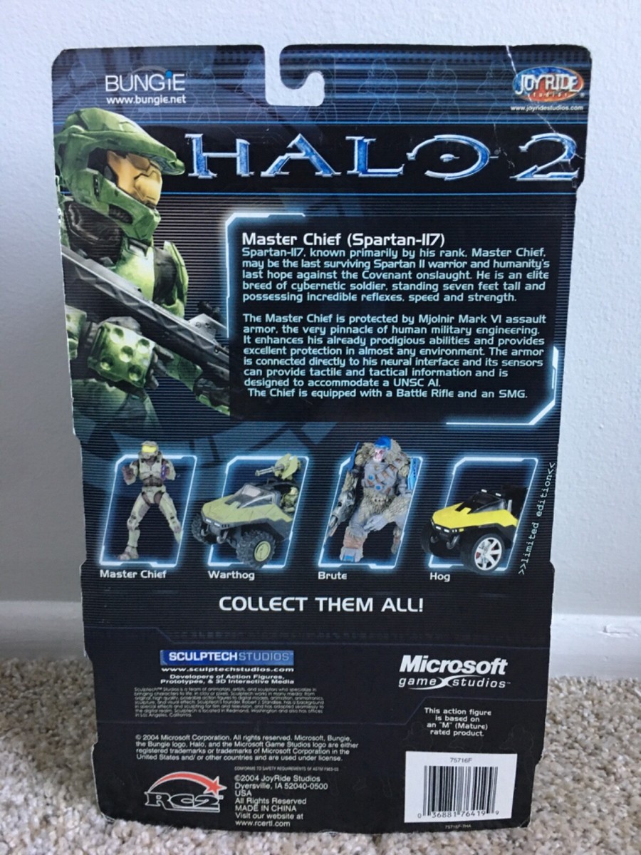 HALO2 JOYRIDE　フィギュア　ヘレティックエリート　リーダー Halo 2 Joyride Studios Red Elite and Master Chief Figures