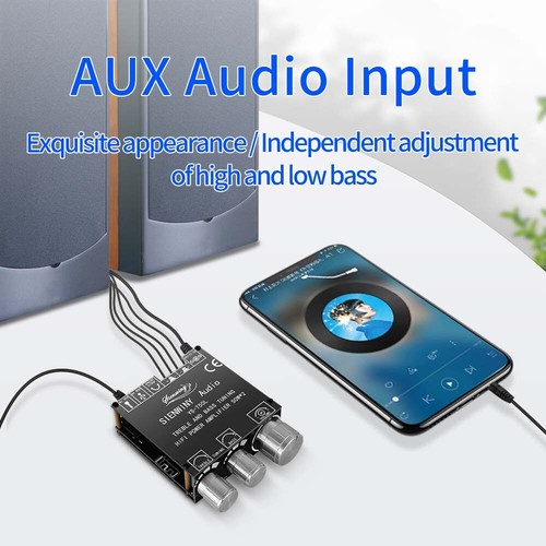 2 Stück Bluetooth5.1 YS-T50L HiFi AUX Audio Stereo Digital Endstufe Platine - Bild 11 von 13