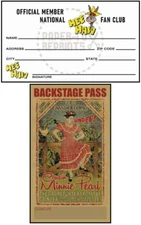 HEE HAW FAN CLUB MEMBERSHIP CARD - VINTAGE FANTASY