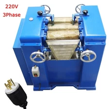220V 3PH 60HZ 3Roll Grinding Mill Grinder for Paint Ink Color Pigment Cosmetic