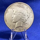 1927-S Peace Silver Dollar $1 US Coin - Semi-Key Date Low Mintage 90% Silver