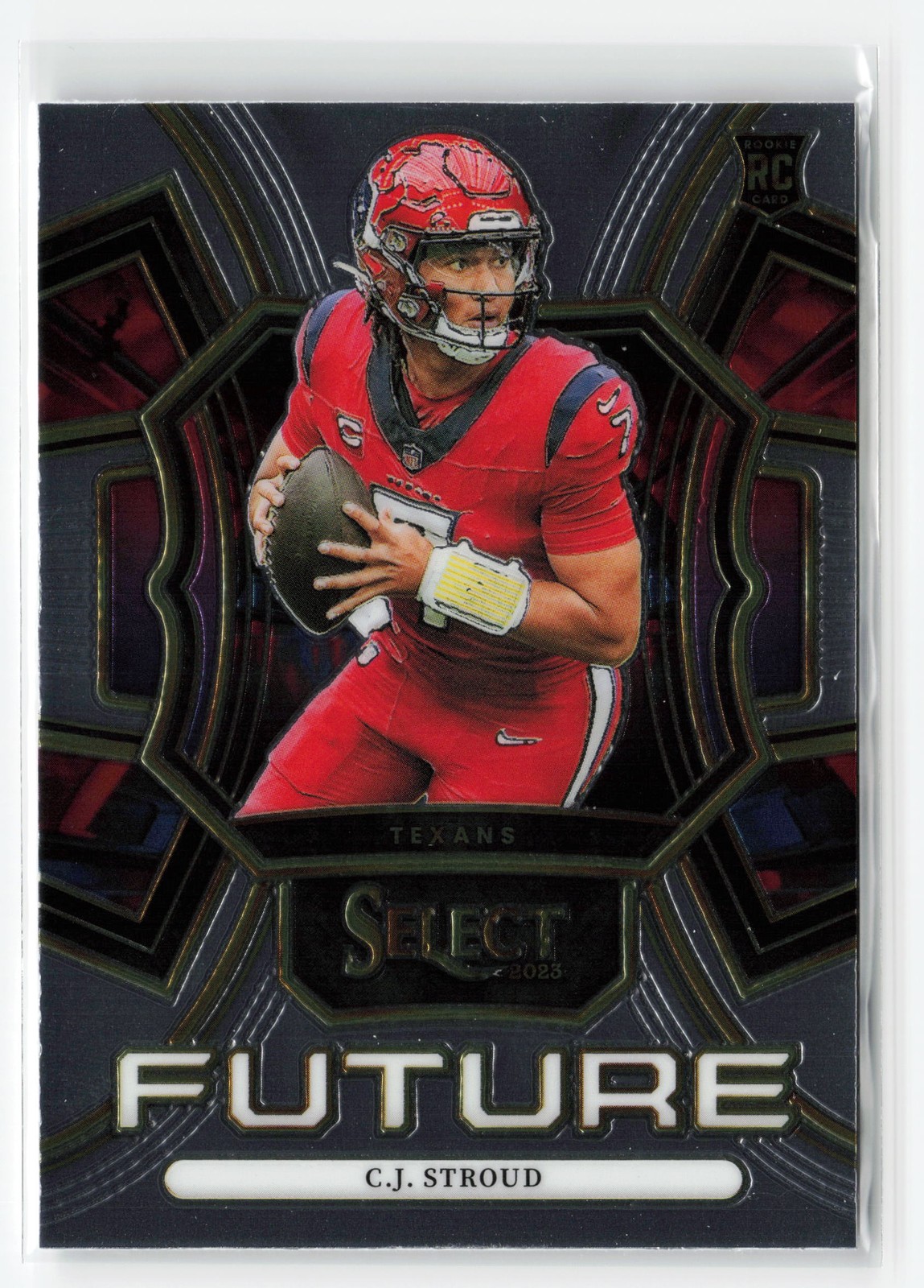 2023 PANINI SELECT SELECT FUTURE C.J. STROUD #FUT-CST RC TEXANS