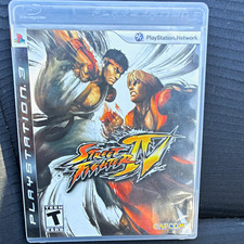 Capcom Street Fighter IV (Sony PlayStation 3) Complete, Online Multiplayer, T