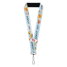Buckle-Down Warner Bros. Entertainment Inc. Lanyard, Gilmore Girls Lukes Coffee