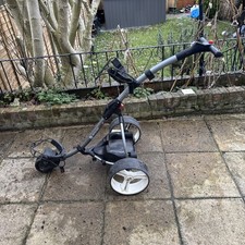 Motocaddy S1 Electric Golf Trolley, Silver, No Battery, used working condition